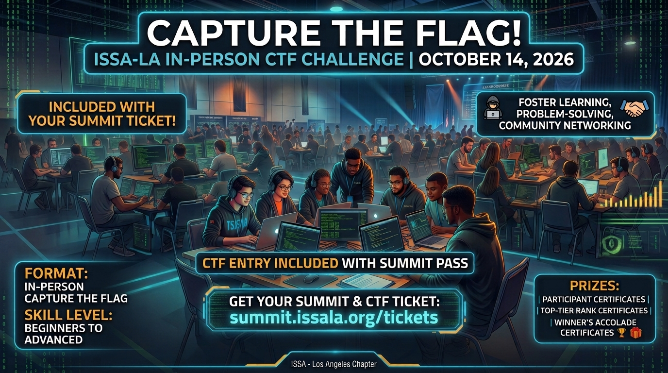 ctf issa los angeles CTF capture the flag